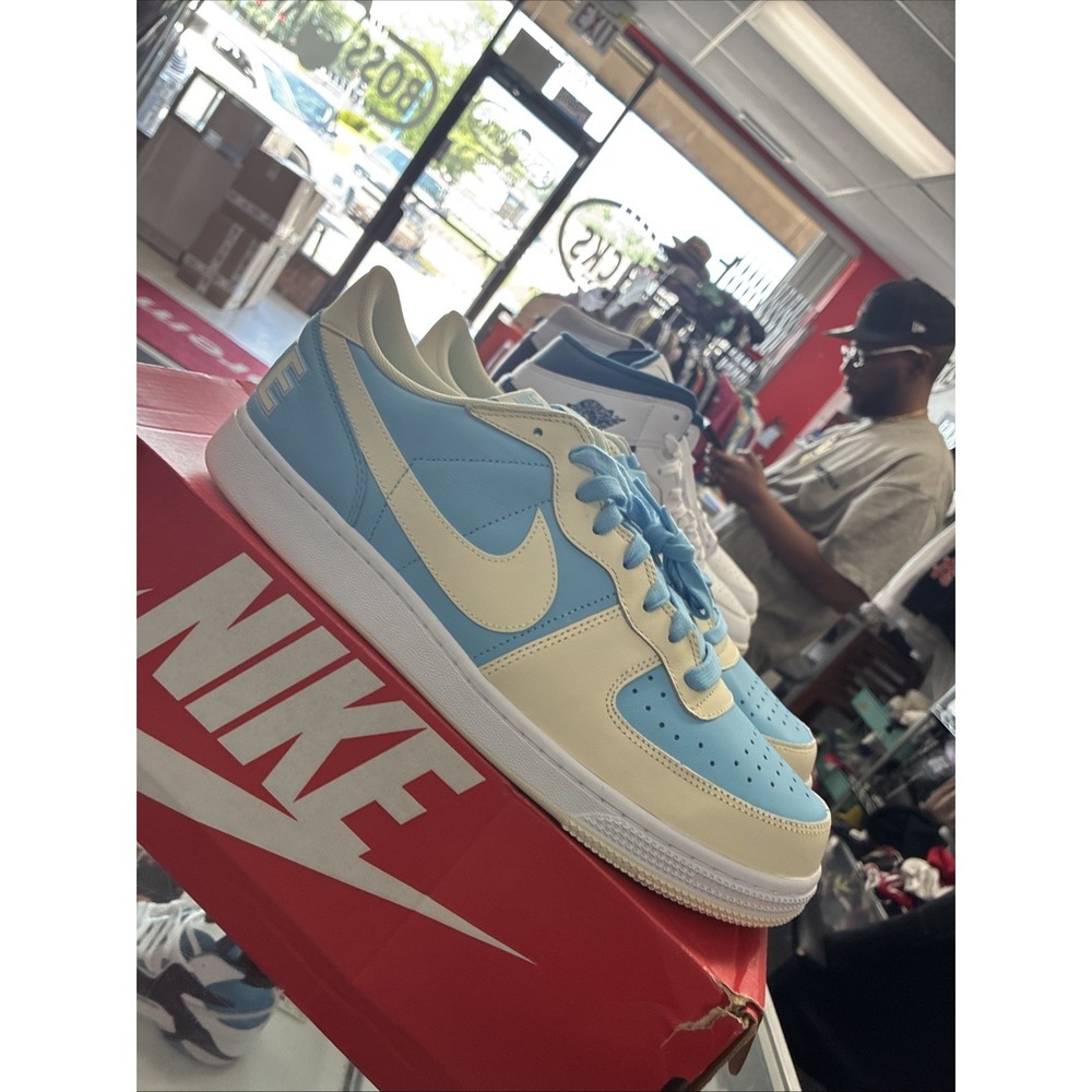 Nike Terminator Low Aquarius Blue-Coconut Milk SZ 13 HF4834-407 New Rare W/Box